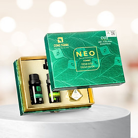 Combo Tinh dầu thảo dược (10ml tràm Huế + 10ml bạc hà + 8ml sả)- Đạt chuẩn OCOP 4 SAO