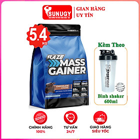 Combo Sữa tăng cân tăng cơ cao cấp RAZE Mass Gainer của REPP SPORTS hỗ trợ