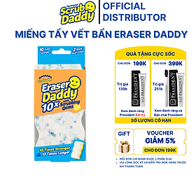 Mua Miếng Tẩy Eraser Daddy Với Các Tinh Thể Chà Rửa - 3 Miếng