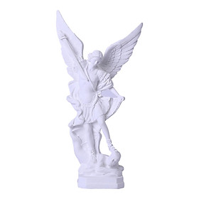 Angel Figurine Statue Collectible Sculpture for Home Bookshelf Decoration