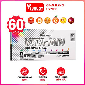 Viên VITAMIN MULTIPLE SPORT của Olimp Sport hộp 60 Viên hỗ trợ bổ sung