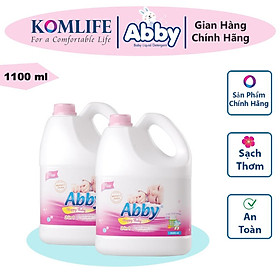 Nước giặt xả mẹ và bé 3500 ml ABBY an toàn, làm mềm vải, hương thơm dịu nhẹ