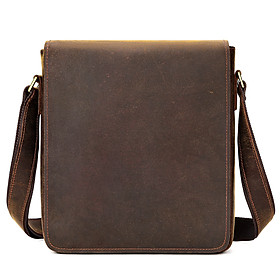 Túi đeo chéo nam DA BÒ THẬT phong cách mới - BEE GEE DCN9401