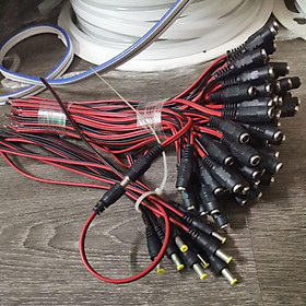 Mua Jack nối DC 5.5 đực cái có dây
