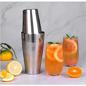 Dụng Cụ Boston Shaker 2 Đáy Inox #304 