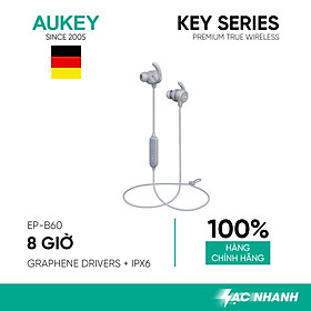 Tai Nghe Bluetooth AUKEY EP-B60 Driver 8mm Chuẩn Chống Nước IPX6 Pin Lên Đến 8 Tiếng - Hàng Chính Hãng