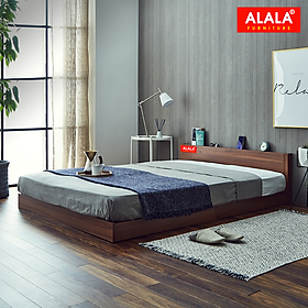 Giường ngủ ALALA41 cao cấp/ Miễn phí vận chuyển và lắp đặt/ Đổi trả 30 ngày/ Sản phẩm được bảo hành 5 năm từ thương hiệu ALALA/ Chịu lực 700kg