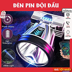 Mua Đèn Pin Siêu Sáng Đèn Pin Đội Đầu Siêu Sáng Chiếu Sáng Chuyên Dụng Cho Chạy Bộ Cắm Trại Soi Đêm