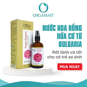 Nước hoa hồng dưỡng trắng da ROSE WATER ORGANIC BULGARIA 70ML- Giúp cân bằng pH, loại bỏ dầu nhờn và bụi bẩn tích tụ.  Làm thông thoáng se khít lỗ chân lông.