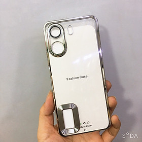 Ốp lưng cho Xiaomi Redmi 13C TPU trong viền màu cạnh vuông bảo vệ camera ( hàng chính hãng)