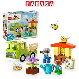 Đồ Chơi Lắp Ráp Nông Trại Ong Của Bé - Caring For Bees & Beehives - Lego Duplo 10419 (22 Mảnh Ghép)