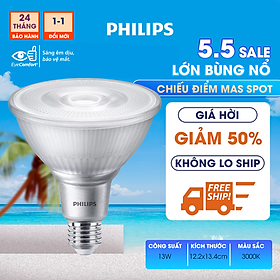 Bóng Đèn Chiếu Điểm PHILIPS MAS LEDspot D 13-100W E27 927 PAR38 25D