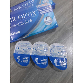 Một Căp Kính Áp Tròng Không Màu ALCON AIR OPTIX Plus HydraGlyde