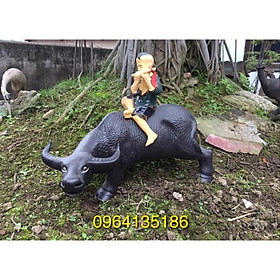 Mua Tượng mục đồng chăn trâu thổi sáo gốm sứ Bát Tràng