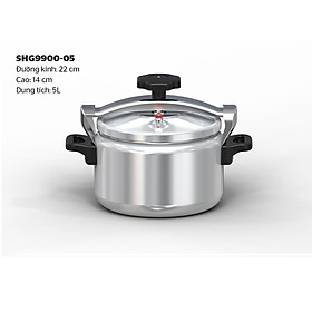 Mua Nồi Áp Suất Nhôm Sunhouse SHG9900-05 (5 lít) - Hàng Chính Hãng