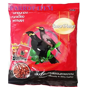 1 bịch cám nhồng Thái SmartHeart giàu chất dinh dưỡng cho nhồng, sáo, cưỡng, két