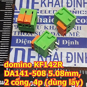 Domino KF142R DA141-508, 5.08mm, 2 cổng / 3 cổng  kde2208