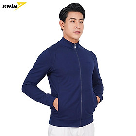 Áo khoác gió Kwin cao cấp, dáng thể thao, chống thấm nước nhẹ, cản gió hạn chế bám bụi