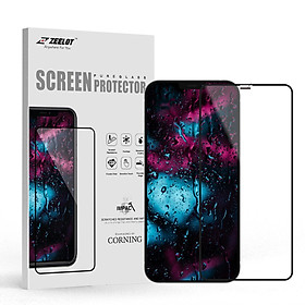 Mua Miếng Dán Cường Lực ZEELOT Trong Full Viền Đen Có Lưới Loa cho iPhone 12 Pro Max / 12 Pro / 12 / 12 Mini_Hàng Chính Hãng