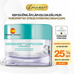 Kem Cấp Ẩm Làm Dịu Da Dầu Mụn Germaine PUREXPERT No-Stress Hydrating Cream | Kelly Beauty