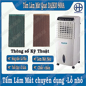 Mua Tấm làm mát quạt hơi nước ĐAIKIO loại 5090 sóng nhỏ lỗ nhỏ  dầy  bền  chắc  hiệu quả làm mát sâu