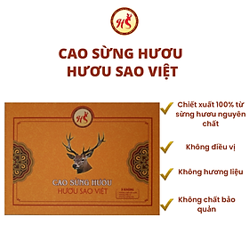 Cao Sừng Hươu Hươu Sao Việt