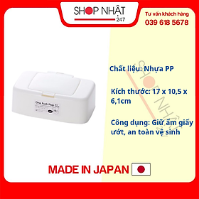 Mua Hộp đựng giấy ướt có nắp bật nội địa Nhật Bản