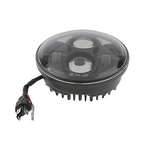 5.75"  Black Motorcycle Driving Led Light Headlight for
