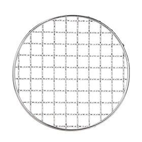 BBQ Stainless Steel Camping Barbecue Grill Wire Mesh Grills Mat Round Cooking-Grid Outdoor Tools мангал для шашлыков Hot