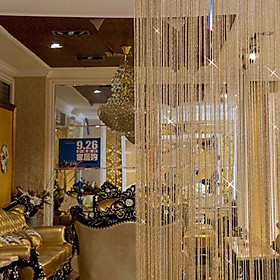 Mua Mành  rèm cửa  vách ngăn phòng sợi kim tuyến lấp lánh bền đẹp trang trí nhà cửa  spa sang trọng R102