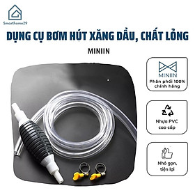 Dụng Cụ Bơm Hút Rượu Xăng Dầu Chất Lỏng Nắn Tay Tiện Lợi Đa Năng - Hàng Loại 1- Chính Hãng MINIIN
