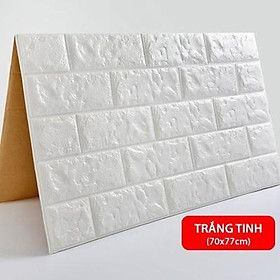 Xốp dán tường 3D Xốp dán trang trí nhà cửa New  (giao ngẫu nhiên)