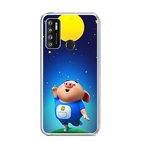 Ốp lưng điện thoại VSMART LIVE 4 - Silicon dẻo - 0051 PIGCUTE06 - Hàng Chính Hãng