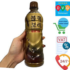 Nước Trà Lúa Mạch Đen Black Bori Hàn Quốc Chai 520ML / 진로)블랙 보리 520ML