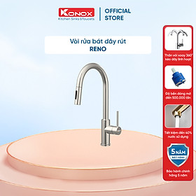 Mua Vòi rửa bát dây rút KONOX RENO