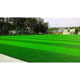 Thảm cỏ nhựa nhân tạo giá rẻ sợi cỏ dài 2cm, có cắt theo yêu cầu rộng 2m
