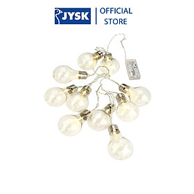 Mua Dây đèn led | JYSK Filip | 10 bóng màu trắng | 165cm