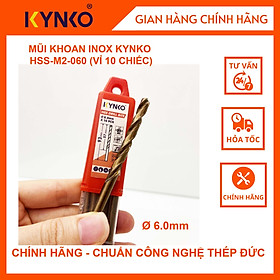 MŨI KHOAN INOX KYNKO HSS-M2-060