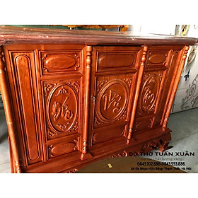 Mua Tủ thờ gỗ sồi đẹp chất lượng uy tín nhất thị trường
