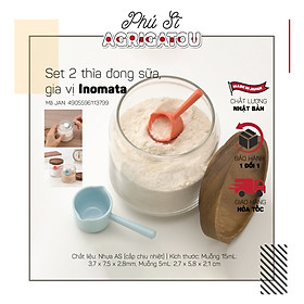 Mua Set 2 thìa đong sữa  gia vị Inomata