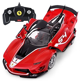 Đồ Chơi Bộ lắp ráp xe điều khiển Ferrari FXXK EVO (mở cửa & nắp máy) RASTAR R96900