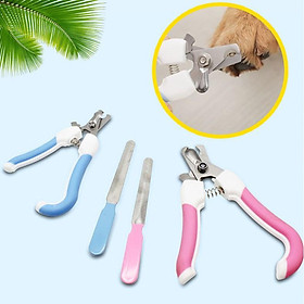 Bộ Kìm cắt móng và giũa chó mèo Grooming tool bấm móng cho chó, bấm móng cho mèo