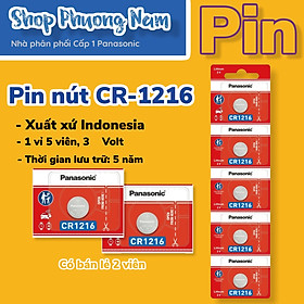 Mua Pin nút Panasonic 3V CR-1216/5BE (Hàng chính hãng)
