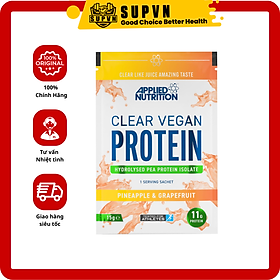 Clear Vegan Protein Hỗ Trợ Tăng Cơ 300g - Sữa Bổ Sung Đạm Vị Trái Cây, Phù Hợp Cho Người Ăn Chay - 1 Gói - Pineapple & Grapefruit