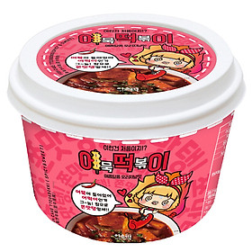 Bánh Gạo Tteokbokki Kèm Chả Cá Hàn Quốc Fish Cake Cực Ngon 4 vị (143g)