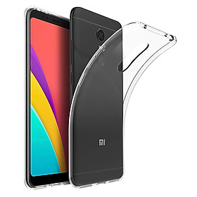 Ốp lưng silicon dẻo trong suốt dành cho Xiaomi Redmi 5 Plus