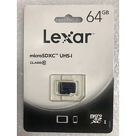 Mua Thẻ nhớ MicroSDXC Lexar UHS-I Class 10 - 64GB (Hàng Nhập Khẩu)