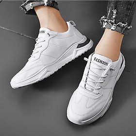 Giày Thể Thao Nam Sneaker Da Cao Cấp Phong Cách Hàn Quốc Kiểu Dáng Thời Trang G171