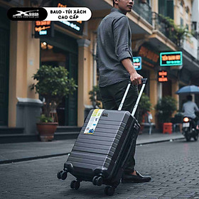 Vali Kéo Cao Cấp Xbags Dark Titan Pro XB6104 20 Inch, Có Cổng Sạc USB, Khóa TSA, Nhỏ Gọn Sang Trọng, Chống Va Đập!