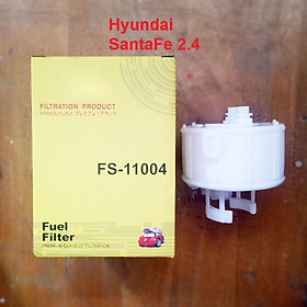 Lọc xăng cho xe Hyundai SantaFe 2.4 2012, 2013, 2014, 2015, 2016, 2017, 2018 mã phụ tùng 31112-1R000 mã FS11004